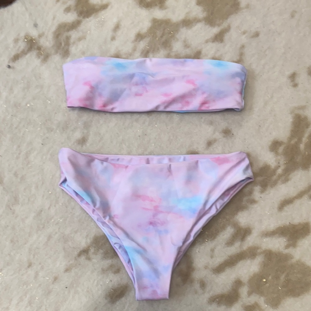 Shein Bikini Brand New Tie Dye